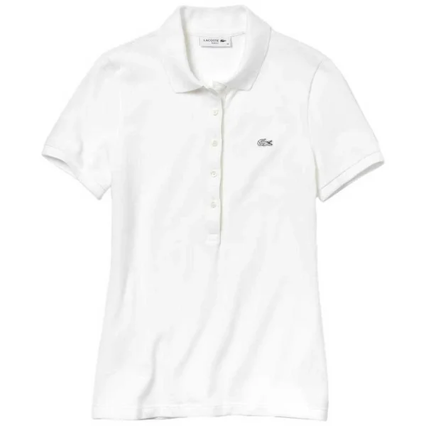 Lacoste Women's Slim Fit Stretch Mini Cotton PiquÃ Polo Shirt - 42