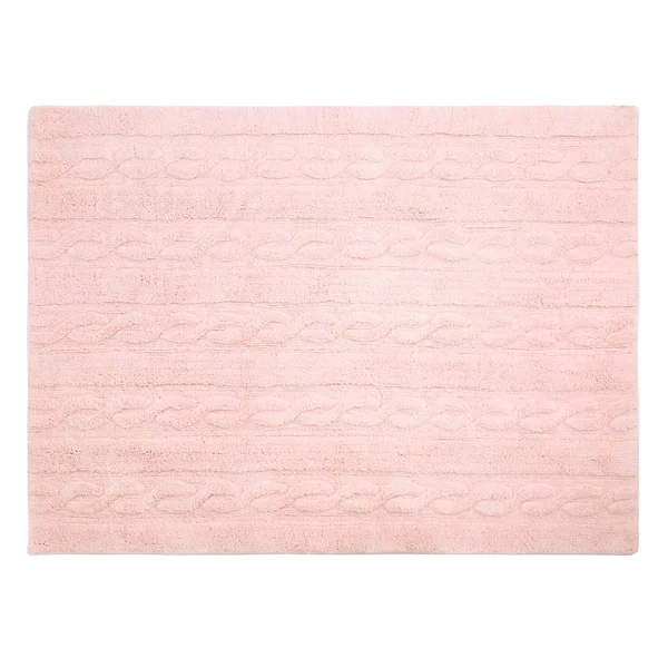 Lorena Canals Braids Soft Pink Rug
