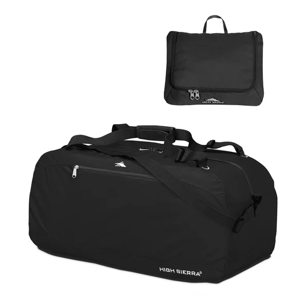 High Sierra Pack N Go 36 in. Duffel Black