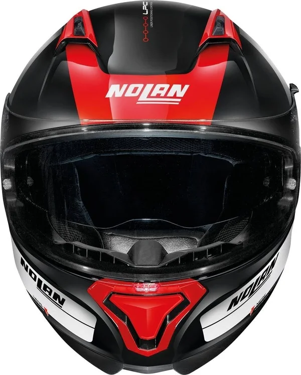 Nolan - Helmet N87 Plus Distinctive N-Com Black, Red, Blue - Size Xs