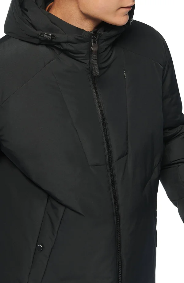 Marc New York Hooded Down Jacket Medium - Oxblood