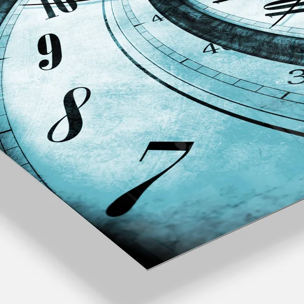 Designart 'Time Vortex Spiral' Oversized Contemporary Wall Clock - 24 in. Wide x 48 in. High