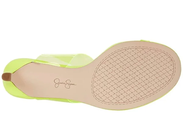 Women's Jessica Simpson Lissah 2 Sandal - Neon Yellow - Size 5