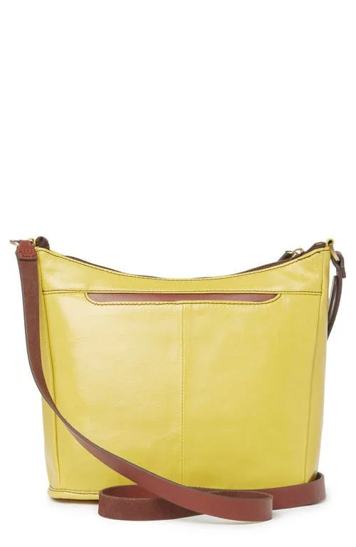 Hobo Aviva Leather Crossbody Bag in Lemongrass at Nordstrom Rack