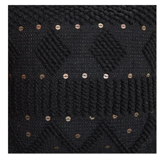 Mordechai Black Pillow Set of 4