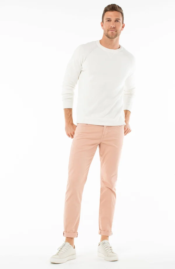 Liverpool Kingston Slim Straight Fit Jeans in Cub - White - Size 32