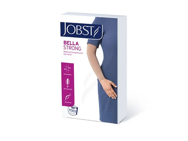 Jobst Bella Strong 15-20 mmHg Armsleeve - Size 9, Long, Black