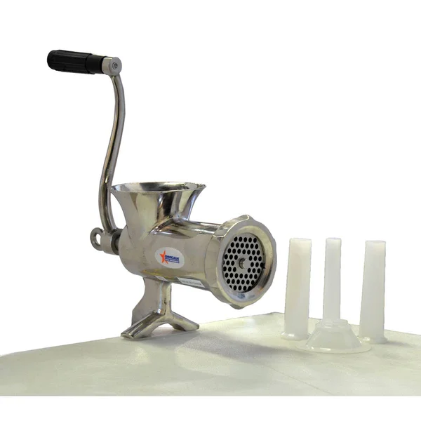Omcan (FMA) Meat Grinder Manual Heavy Duty Clamp base|11003