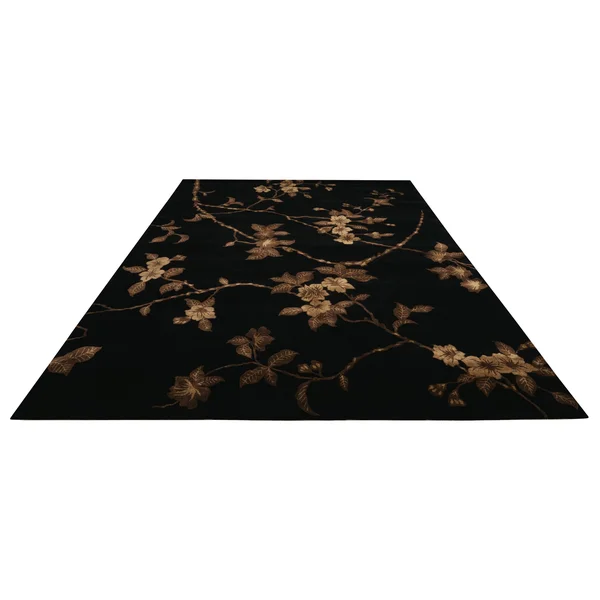 Nourison Modern Elegance Black Area Rug - 5&6x22 x 7&5x22 Rectangle