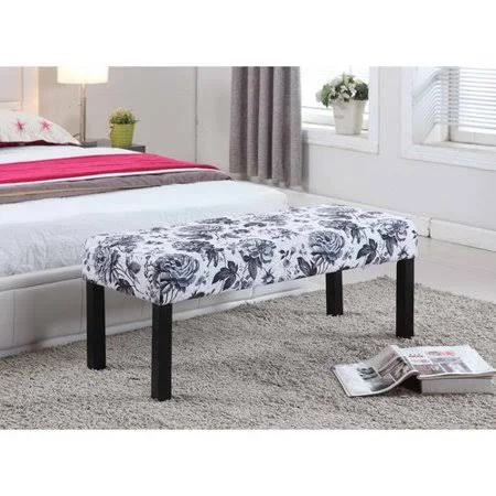 Winston Porter Courson Upholstered Bench - Gray