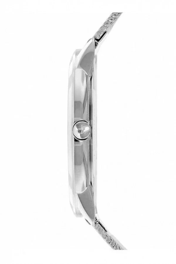 Calvin Klein Men's Minimal K3M211Y6 40mm Silver Dial Stainless Steel Mesh Watch