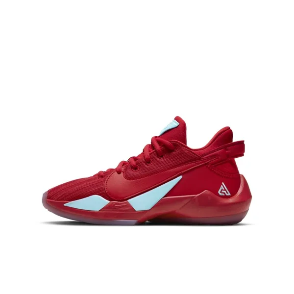 Nike Zoom Freak 2 University Red Grade School Kids& Shoes - Size: 4.5
