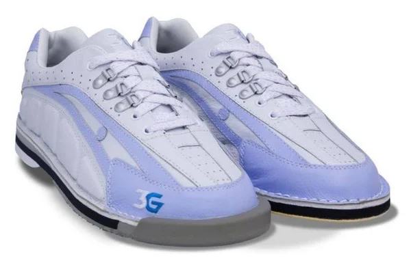 3G Ladies Tour Ultra Bowling Shoes Left Hand- Periwinkle/Ivory - Size: 5.5, Blue