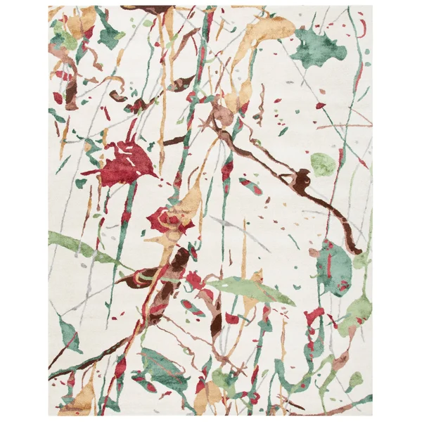 Safavieh SOH527A Soho Rug Grey, Multi, Size: 5 x 8 ft.