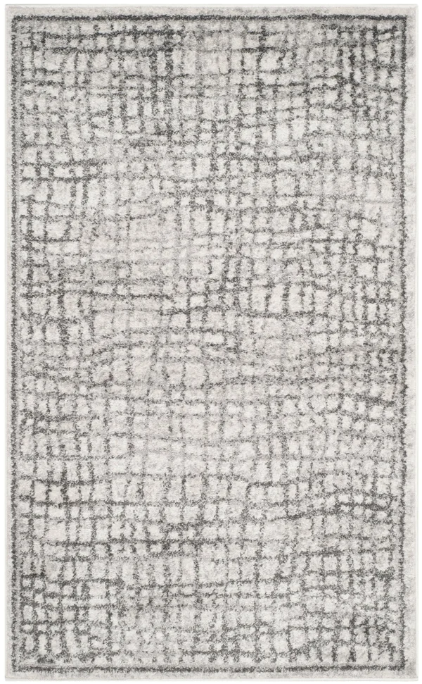 Safavieh Adirondack ADR103B 5&1x22 x 7&6x22 Silver, Ivory Area Rug