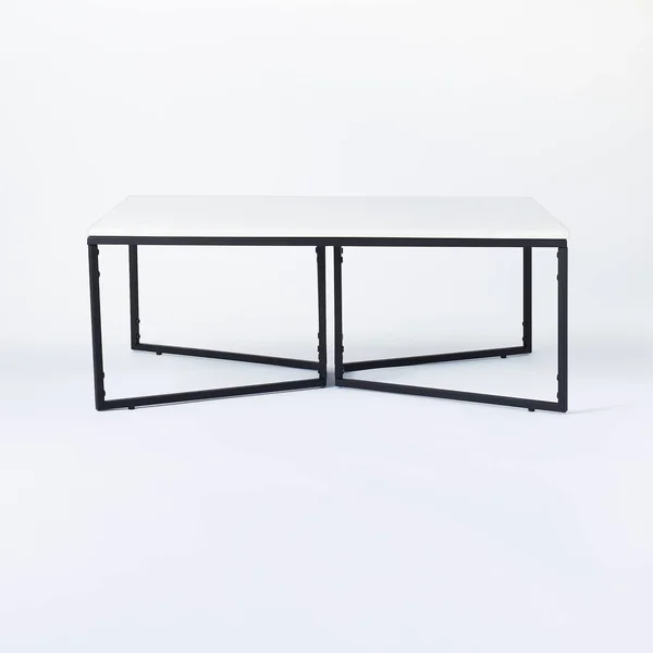 Pleasant Grove Marble Coffee Table White - Threshold Designed with Studio McGee