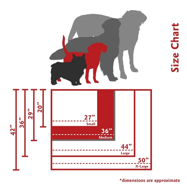 Majestic Pet Pacific Towers Large Rectangle Pet Bed