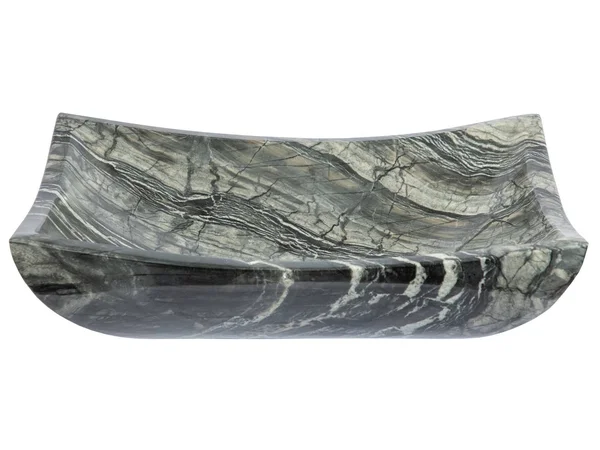 Eden Bath Deep Zen Sink - Wooden Black Marble - EBS011WB-P