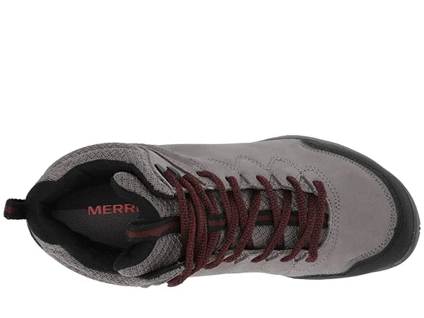 Merrell Women's Siren Traveller Q2 Mid Waterproof Shoe - 10 - Steel