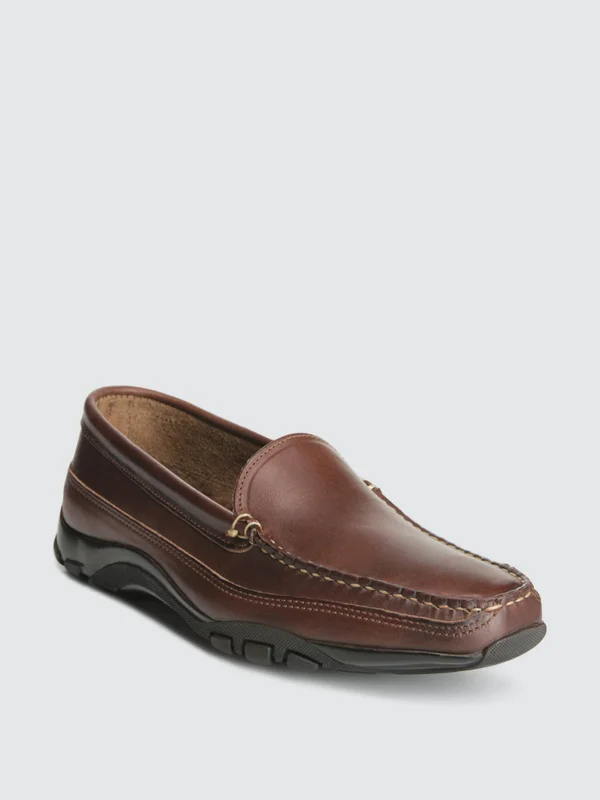 Allen Edmonds Boulder Brown Leather, Men's, Size: 7.5 Wide