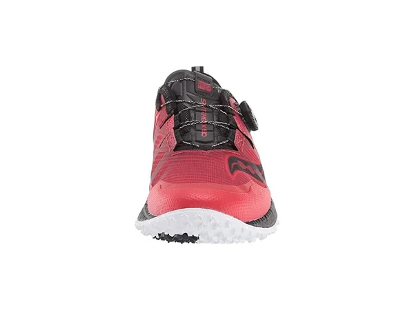 Saucony Men's Switchback ISO Trail Sneaker, Size: 7, Red/Black