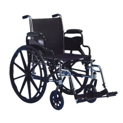 Invacare Tracer SX5 Wheelchair, Flip-Back Full-Length Arms 18x22x16x22