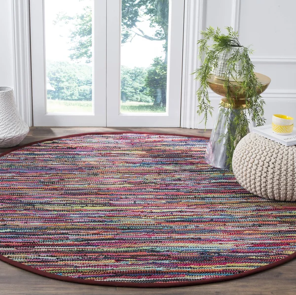 Safavieh Rag Rug Multi 8 ft. x 10 ft. Area Rug