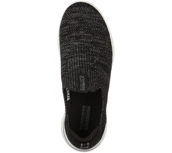 Women's Skechers GOwalk 5 Trendy Slip-On - Size: 5.5, Black