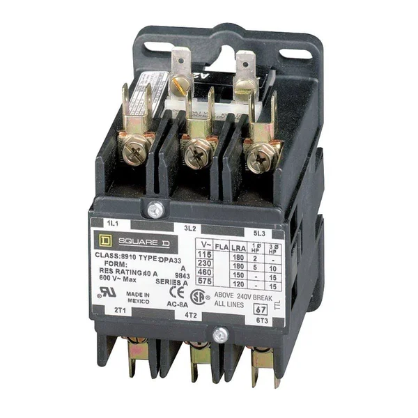 8910DPA53V02 Square D Definite Purpose Contactor