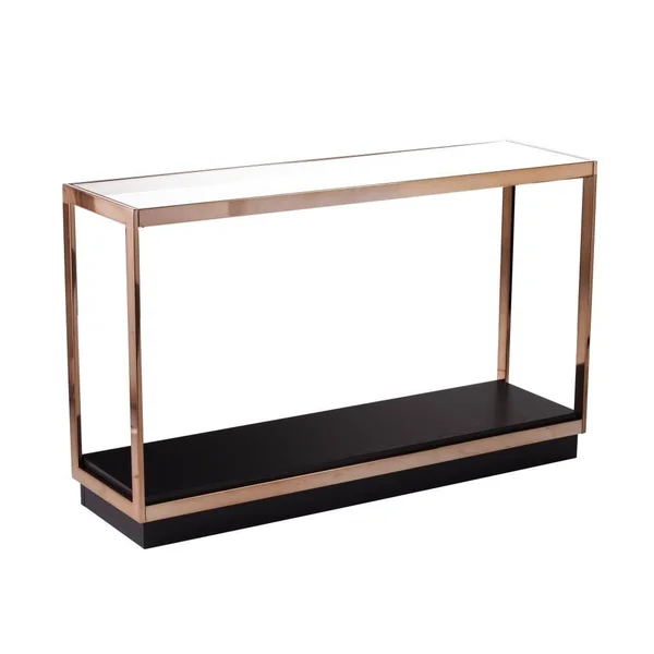 Boston Loft Furnishings Humo Clear Glass Casual Console Table - ATG3045001CK