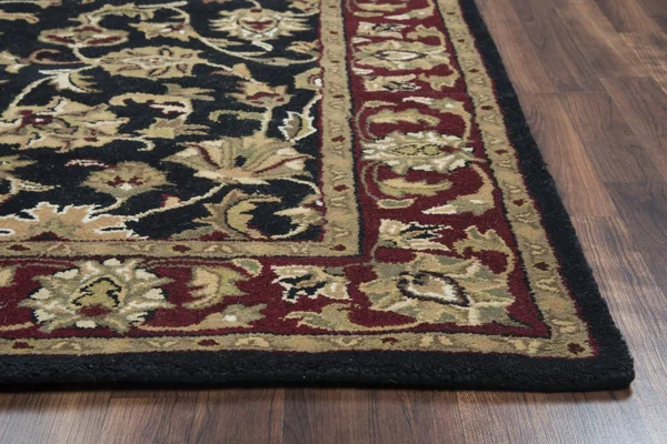 Rizzy Volare Vo0821 8& Round Black Area Rug