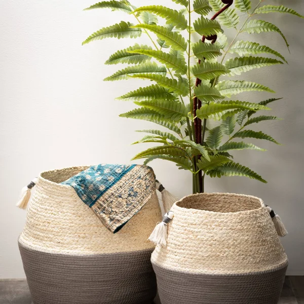 Sullivans Artificial Potted Fern 37x22H Green
