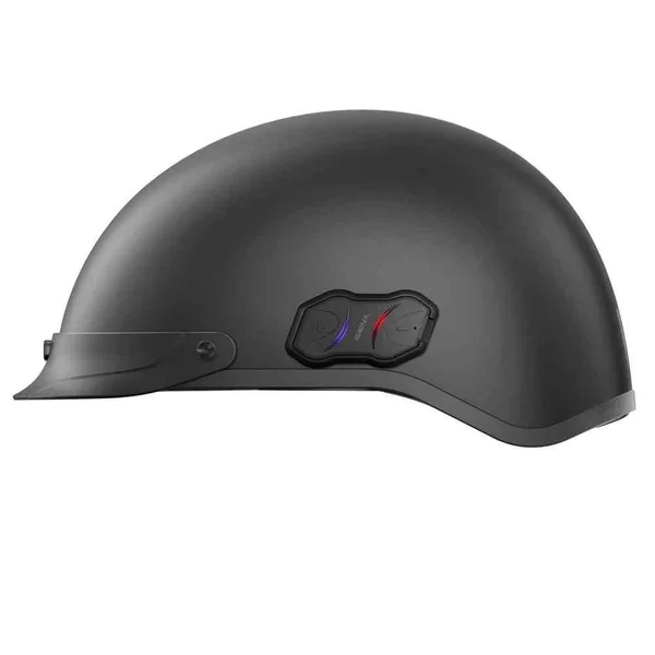 Sena Cavalry Matte Black Bluetooth Half Helmet