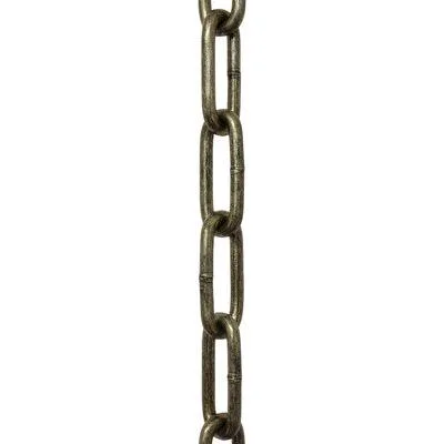RCH Supply Company CH-S59-06-AB-10 Decorative Standard Link Chandelier Chain Color: Antique Brass
