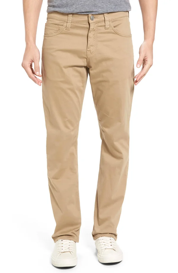 Mavi Men's Matt Relaxed Straight Pant - British Khaki - 40x30