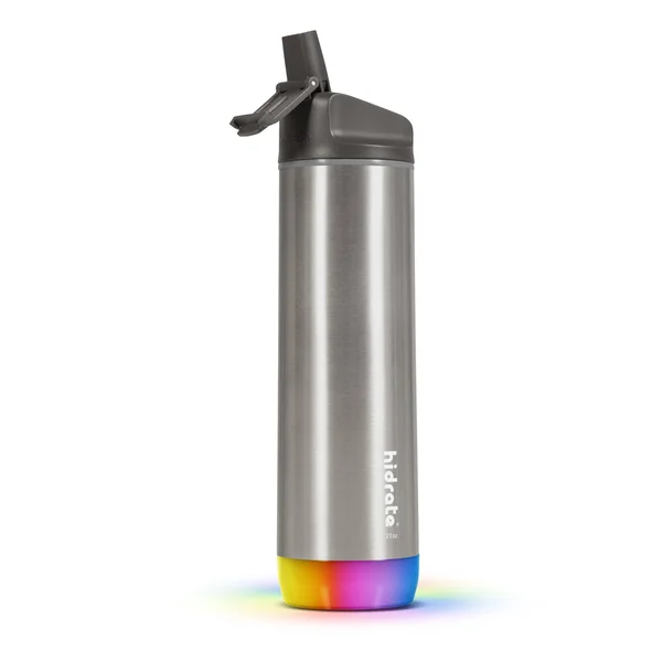 HidrateSpark Steel Insulated Stainless Steel Smart Water Bottle & App 17oz - Chug, Sea Glass