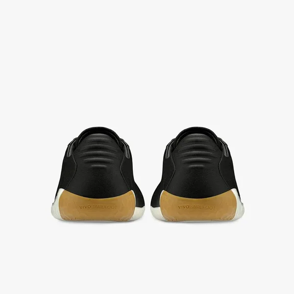Vivobarefoot Geo Court Mens Shoes in Obsidian Black, Size 10