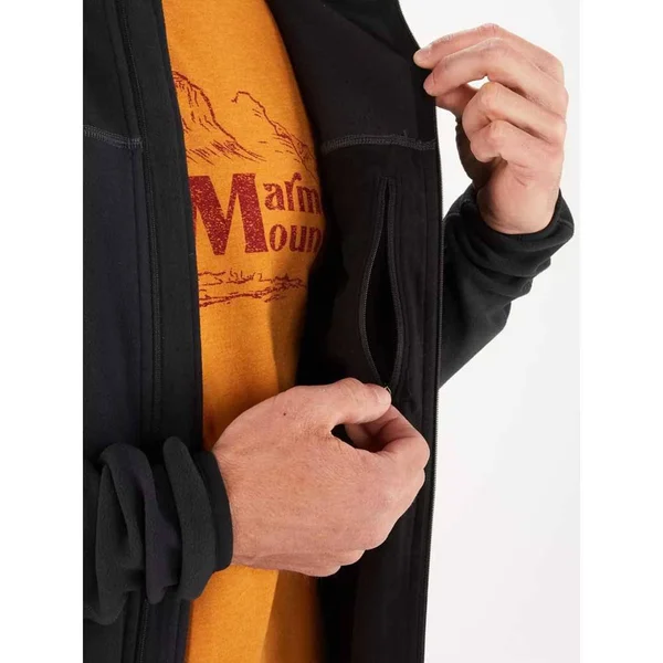 Marmot Men's Pisgah Fleece Jacket - Large - New Black