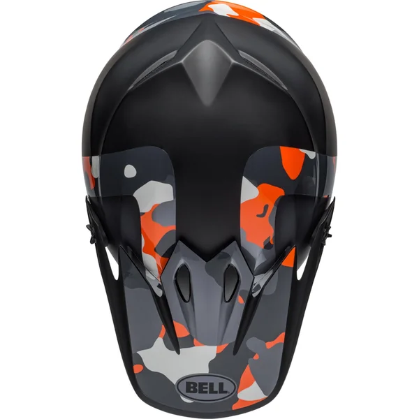 Bell MX-9 MIPS Helmet Presence Black/Orange/Camo 2XL