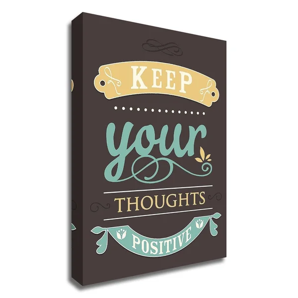 21x22 x 15x22 Keep Your Thoughts by GraphINC Print on Canvas