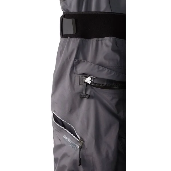NRS Sidewinder Dry Bibs-Gunmetal-S