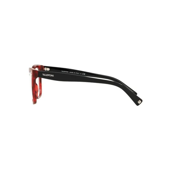 Valentino VA3026 Pillow Eyeglasses - 50-19-140, 5020-HAVANA Red
