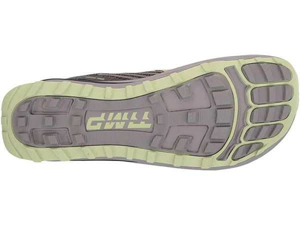 Altra Women's Timp 1.5 Trail Running Shoe, Gray/Lime, 6