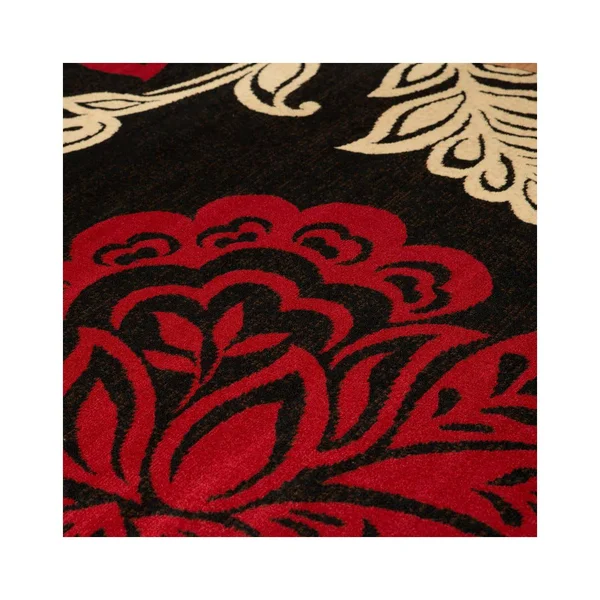 United Weavers Dallas Trouseau Red Area Rug 5&3x22 x 7&2x22