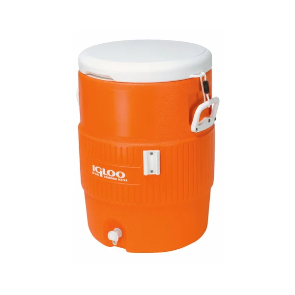 Igloo 10 Gallon Seat Top-Cup Dispenser Orange