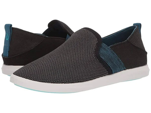 Olukai Hale&iwa Black/Teal, Women's, Size: 11