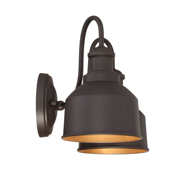 Meridian Lighting M50047orb 2 Light Oil Rubbed Bronze Exterior Wall Sconce