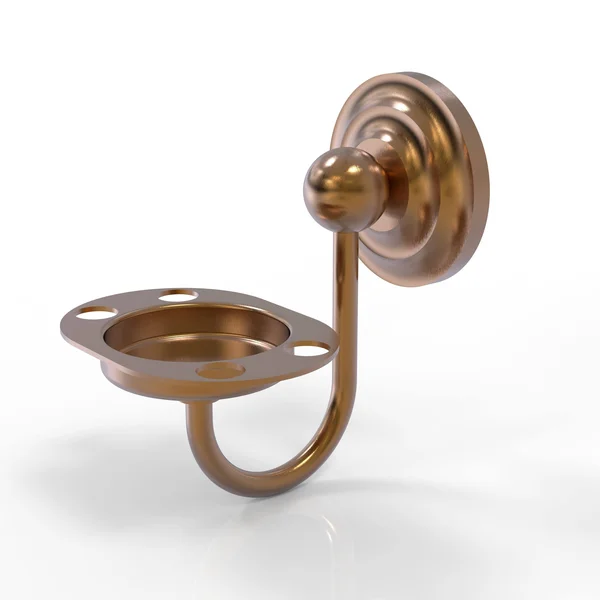 Allied Brass Que New Toothbrush & Tumbler HOLDER; Oil Rubbed Bronze