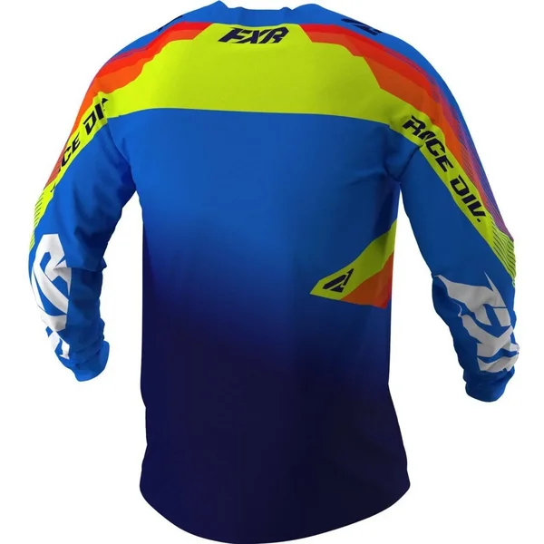 FXR 2021 Clutch MX Jersey Blue/Navy/Hi-Vis M