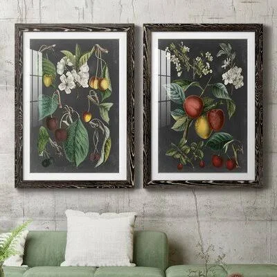 Orchard Varieties IIPremium Framed Print - Ready to Hang August Grove Format: Black Framed Paper - Matte Color: White, Size: 43.5